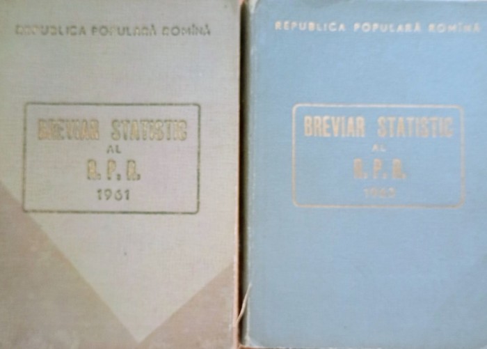 Anuarul statistic al RPR/ 1961-1963