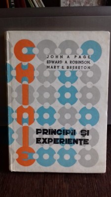 Chimie Principii si experiente - John A Page, Edward A. Robinson, Mary E. Brereton foto