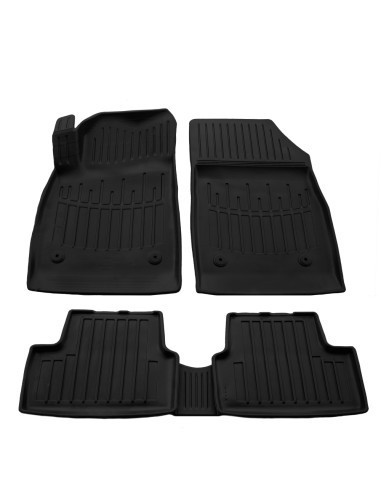 Set covorase auto din cauciuc tip tavita Opel Astra J (2009-2015)