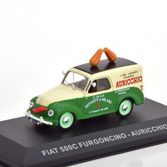 Macheta Fiat 500C Furgoncino Auricchio 1951 - IXO/Altaya 1/43