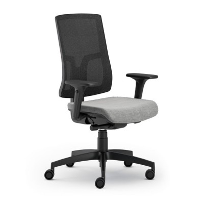 Scaun ergonomic Pure Negru Mesh PDH foto