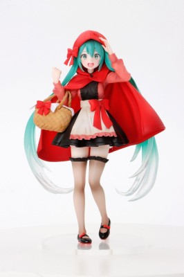 Hatsune Miku Wonderland PVC Statue Little Red Riding Hood 18 cm foto