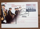 Polonia 2002 &ndash; Carte Poștală Filatelică Aniversară, 80 de Ani ai &Icirc;nvățăm&acirc;ntului Naval Militar Polonez