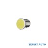 Bec Cireasa 3W COB BA15S 12V Lumina Galbena Tip Vechi Simetric (56266Y-12V) Auto