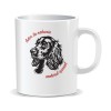 Cana personalizata cu mesaje pentru iubitorii de caini, Ador la nebunie cockerul spaniel