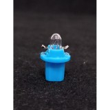 Bec halogen T5 BX8.5D albastru