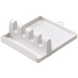 Suport multifunctional pentru blat de bucatarie pentru uz casnic, CBD CORAL BEST DEALS 14 cm 14 cm 12.5 cm 5 cm Alb 1