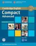 Compact Advanced Student&#039;s Book without answers with CD-ROM - Paperback brosat - Peter May - Cambridge