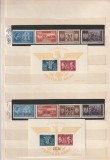ROMANIA 1941 LP 146 I II III IV FRATIA DE ARME ROMANO-GERMANA SERII + COLITE MNH