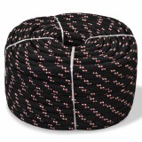 Cumpara ieftin Franghie marinareasca din polipropilena, negru, 250 m, 12 mm