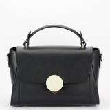 Cumpara ieftin Geanta din piele naturala neagra 1590 123