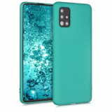 Husa pentru Samsung Galaxy A51, Silicon, Verde, 51201.128, Carcasa