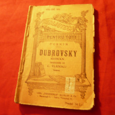 Puskin - Dubrovsky - BPT 486-486bis ,trad.C.Vladescu , 128 pag