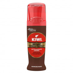 Crema Lichida KIWI Curatare Incaltaminte Shine &amp;amp; Protect, Culoare Maro, 75 ml, Crema Lichida Pentru Incaltaminte, Crema Lichida Pantofi, Crema Ghete, foto