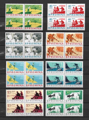 ROMANIA 1962 - PESCUITUL SPORTIV, BLOCURI, MNH - LP 544 foto