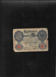 Germania 20 marci mark 1908 seria4094102 uzata