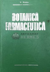 Botanica farmaceutica - 1974 - A. Radu ($X16) foto