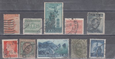 M2 - R1 6 - TIMBRE FOARTE VECHI - ITALIA foto