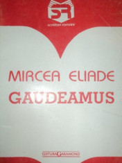 Gaudeamus MIRCEA ELIADE foto