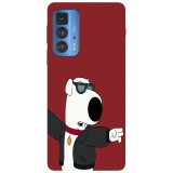 Husa compatibila cu Motorola Edge 20 model Brian Griffin, Silicon, TPU, Viceversa