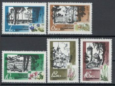 USSR 1967 Mi 3424/28 - Hoteluri baltice foto