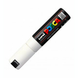 Cumpara ieftin Marker Uni Posca 4.5-5.5Mm PC-7M Alb, UNIBALL