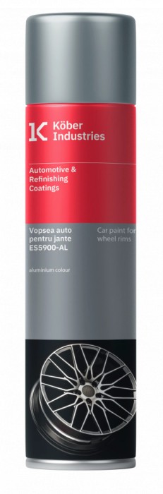 Spray vopsea jante Kober, Argintiu, 600 ml