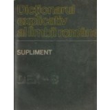 Dictionarul explicativ al limbii romane - Supliment (DEX-S, Editie 1988)