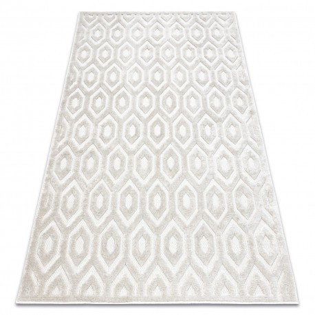 Covor SANTO SISAL 58380 Hexagon bej, 120x170 cm