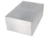 Carcasă universală aluminiu natural 222x146x82mm