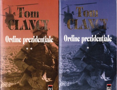 AS - LOT 2 CARTI TOM CLANCY - ORDINE PREZIDENTIALE foto