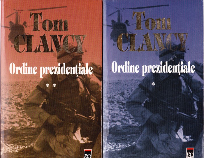 AS - LOT 2 CARTI TOM CLANCY - ORDINE PREZIDENTIALE