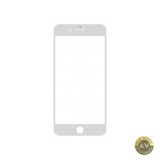 Geam Ecran Apple iPhone 8 Plus cu Rama si Adeziv OCA Alb