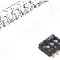 Intrerupator DIP, 2 pozitii, montare SMT, 3 sectiuni, C&amp;K - SDA03H0SBR
