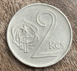 C50 - Moneda foarte veche - Cehoslovacia - 2 kororane - 1975