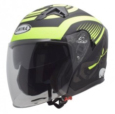 Casca moto semi-integrala Jk528, culoare negru/galben mat, marime XL Cod Produs: MX_NEW AJ0066