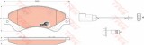 Set placute frana,frana disc FORD TRANSIT platou / sasiu (2006 - 2014) TRW GDB1723