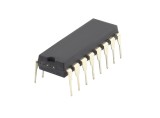 Circuit integrat, schimbator de nivel, DIP16, THT, TEXAS INSTRUMENTS - CD4504BE