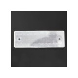 Dreptunghi reflectorizant culoare Alba 5cmx15cm Cod: HUJ002 Automotive TrustedCars