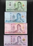 Set Thailanda 20 + 50 + 100 + 500 baht