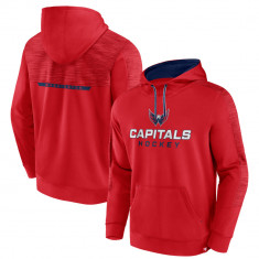 Washington Capitals hanorac de bărbați cu glugă Poly Fleece POH red - 2XL