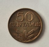 Portugalia 50 Centavos 1979 UNC moneda necirculata km # 596