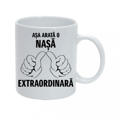 Cana personalizata Asa arata o Nasa foto