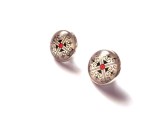 cercei sticla cu motiv traditional 46741
