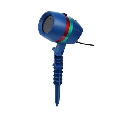 Proiector Laser Cu Lumina Rosu Si Verde, Interior / Exterior, Suport De Tip Tarus Si Piedestal Incluse, Suprafata De Actiune Pana La 60 m, PPR foto