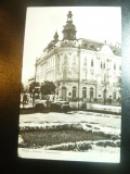 Ilustrata -Cluj- Hotel Intercontinental circulat 1964, Circulata, Fotografie