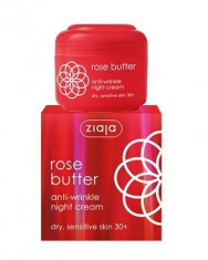 Crema de fata antirid de noapte Rose Butter ziaja 50 ml foto