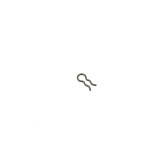 Clemă fixare tub D=4 mm Inox, Piesa Originala Saeco Intelia, Compatibila HD8751 HD8752, Cod 9011144