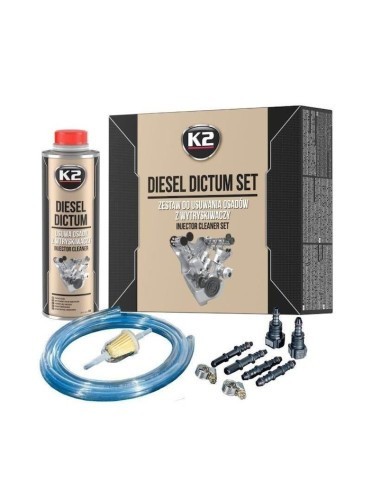 Set Curatare injectoare K2 Diesel Dictum, 500ml