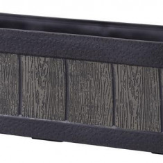 Ghiveci Strend Pro Woodeff, 15x47x17 cm, natural, efect de lemn